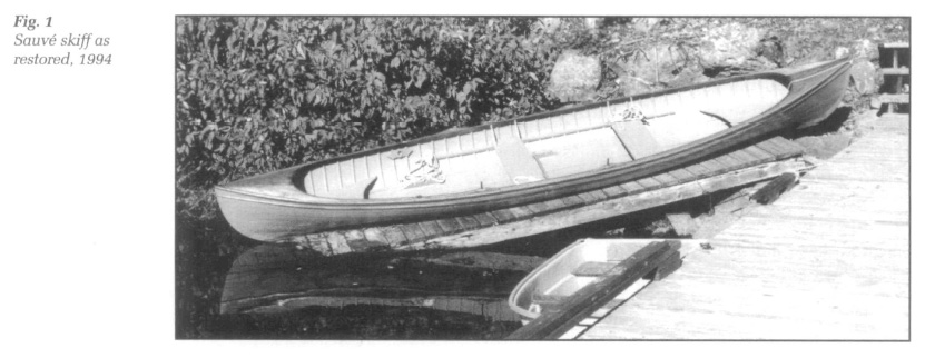 View of Probably the Most Beautiful Rowboat Afloat: The Form and Meaning  of the St. Lawrence Skiff